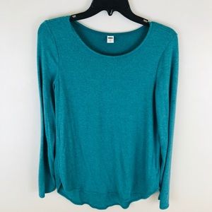 Old Navy Teal Long Sleeve Shirt